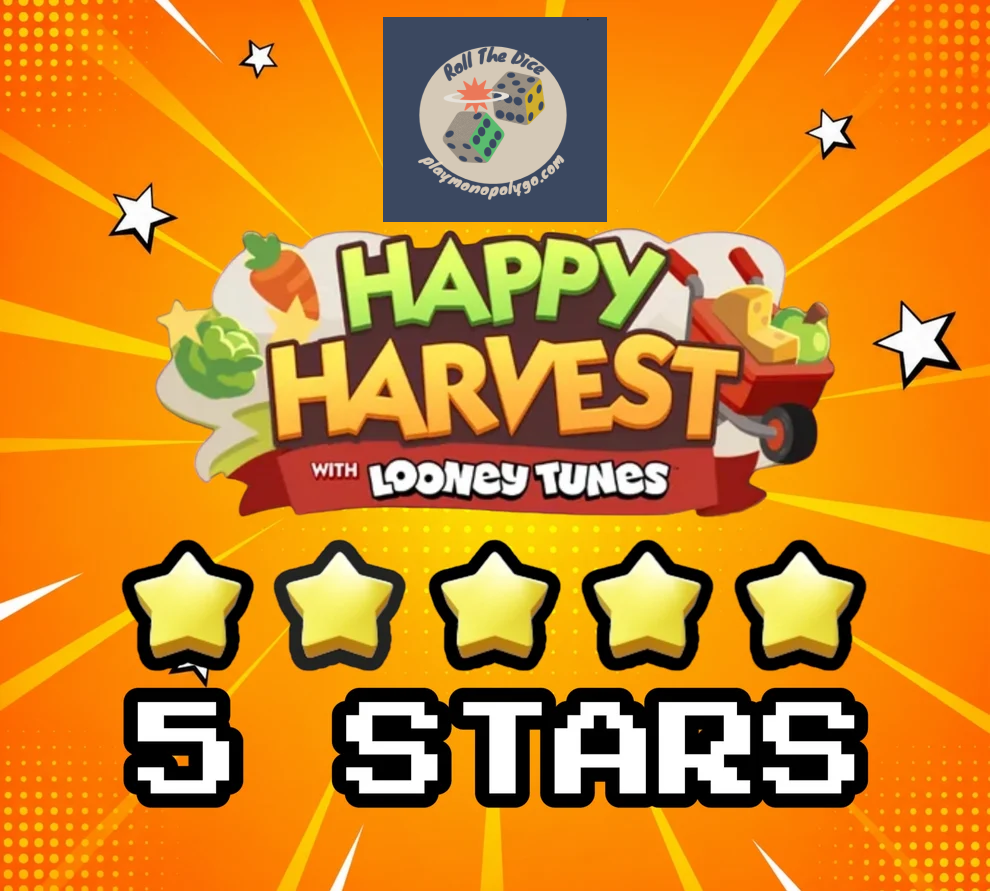 MONOPOLY GO 5 STAR STICKERS