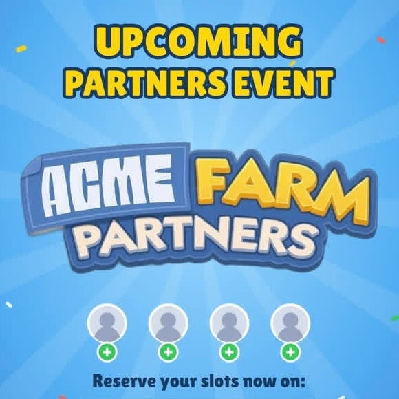 ACME FARM PARTNERS EVENT