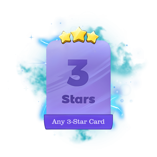 3 STAR STICKERS